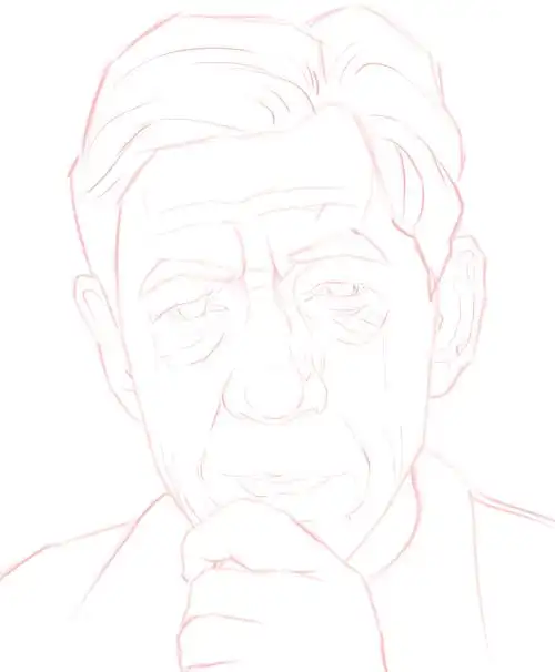 手绘人物万磁王