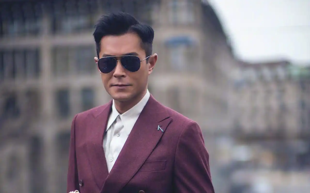 佟丽娅古天乐苏黎世街拍图片桌面壁纸