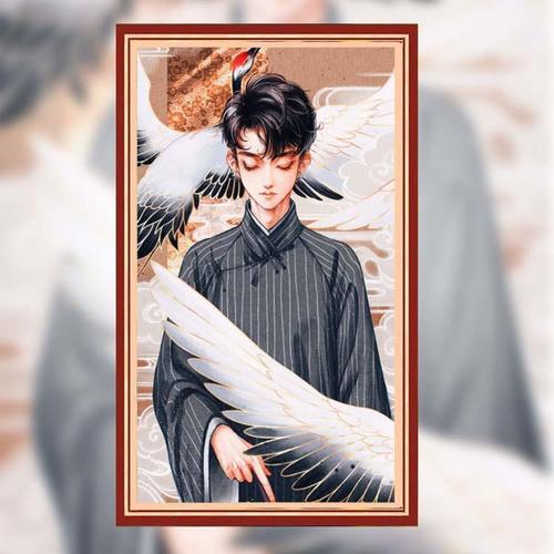 张云雷卡通钻石画贴钻照片十字绣定做定制刺绣水晶钻满抱枕新款19