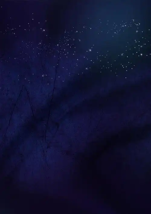 深蓝色零碎星光背景图