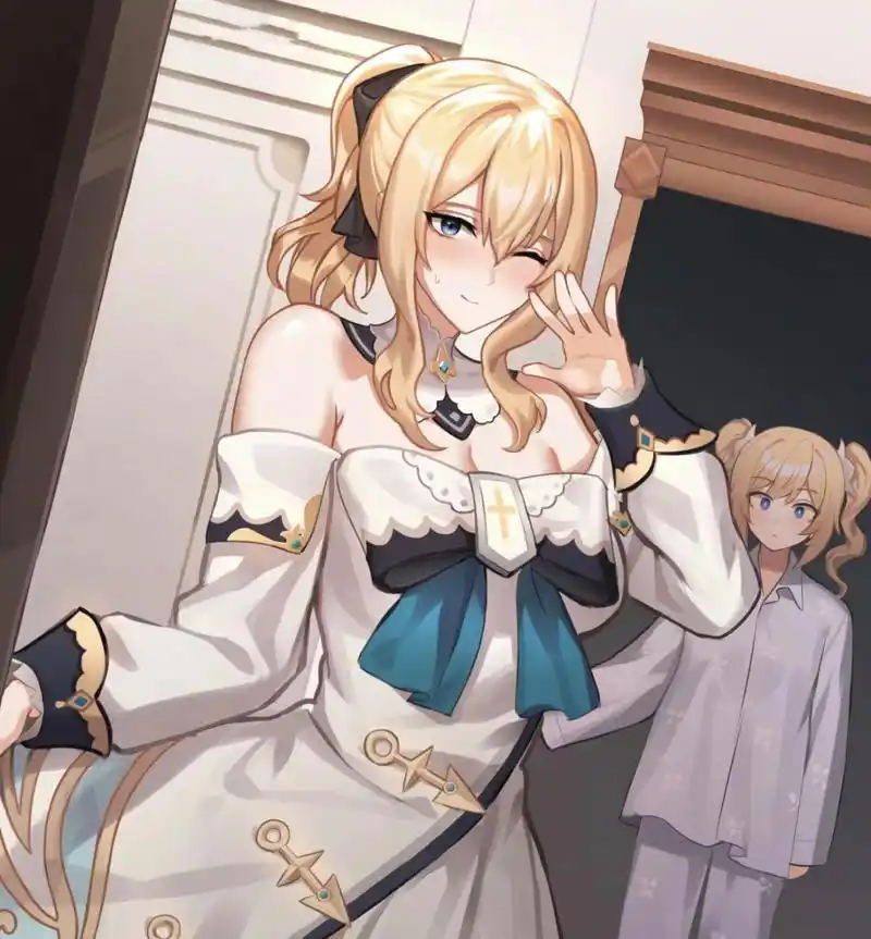 " 烟绯:"哇塞,好漂亮,不过这好像是芭芭拉的