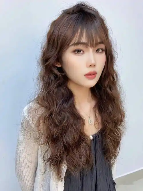 可能这就是" 仙女烫 "吧._发型_头发_自然