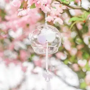 玻璃风铃浪漫樱花日式和风可爱甜美挂饰挂件日系ins风宿舍装饰