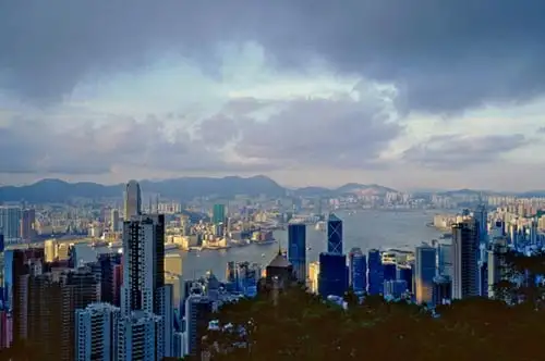 图文中国奥运城市之旅之香港2006年的维多利亚港