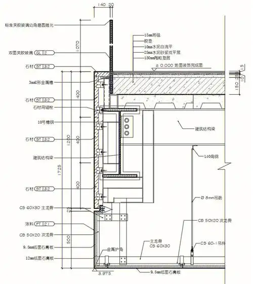 施工图深化设计护栏细节做法分享