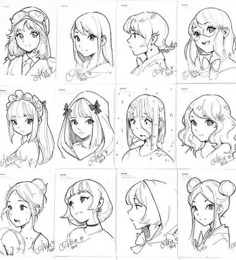 怎么画动漫人物初学者 动漫人物入门绘画