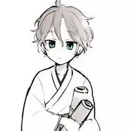 二次元q版男生简笔画