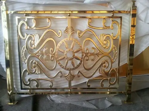 土豪金别墅专用不锈钢护栏