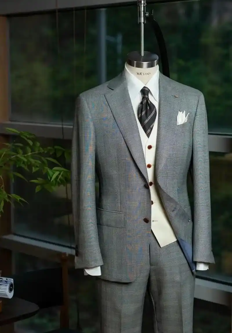 成都世家裁缝|西服定制.今日分享西服. 高级中灰色,经典威尔 - 抖音