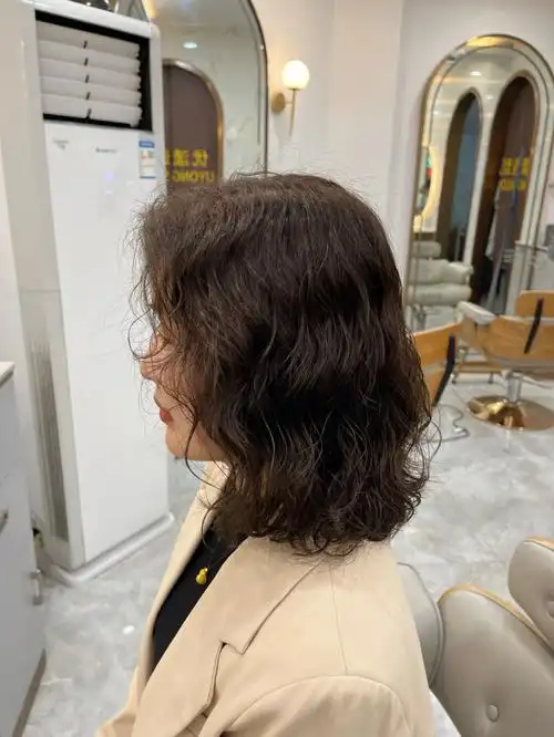 法式烫发#法式慵懒卷发  #免打理烫发  冬天的发型