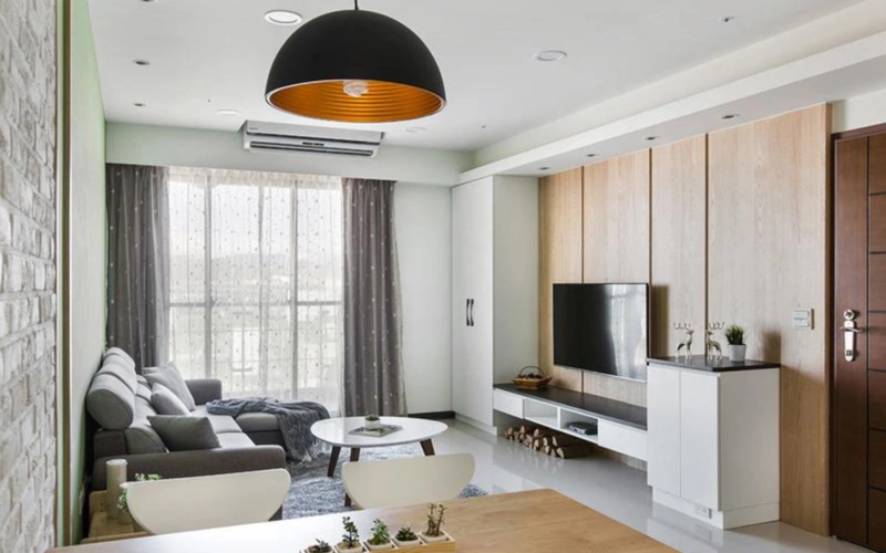 102平清新北欧风三居室装修效果图集