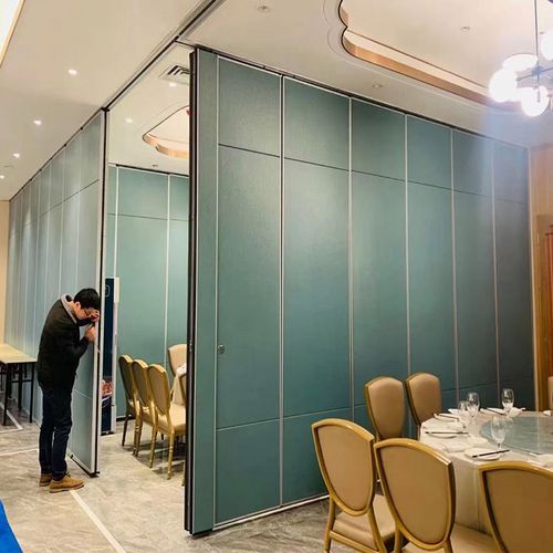 酒店活动隔断墙饭店包厢宴会厅移动隔断办公室舞蹈教室折叠门自装30天