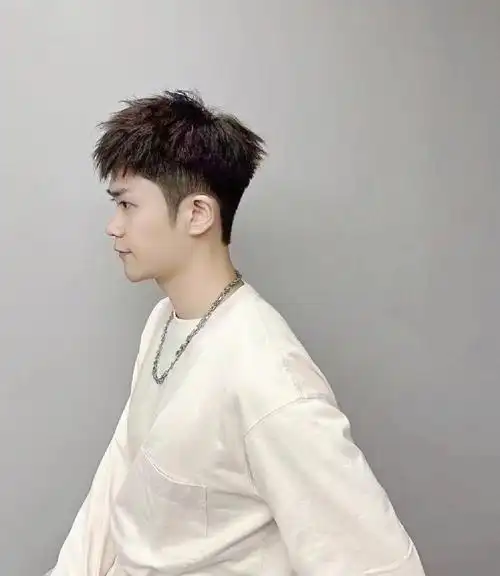 男士前刺#男士烫发  #北京发型设计  #男士发型参考