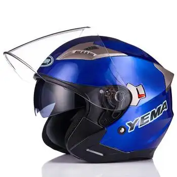 摩托车头盔双镜片夏盔野马627夏季 秋冬季电动车男女