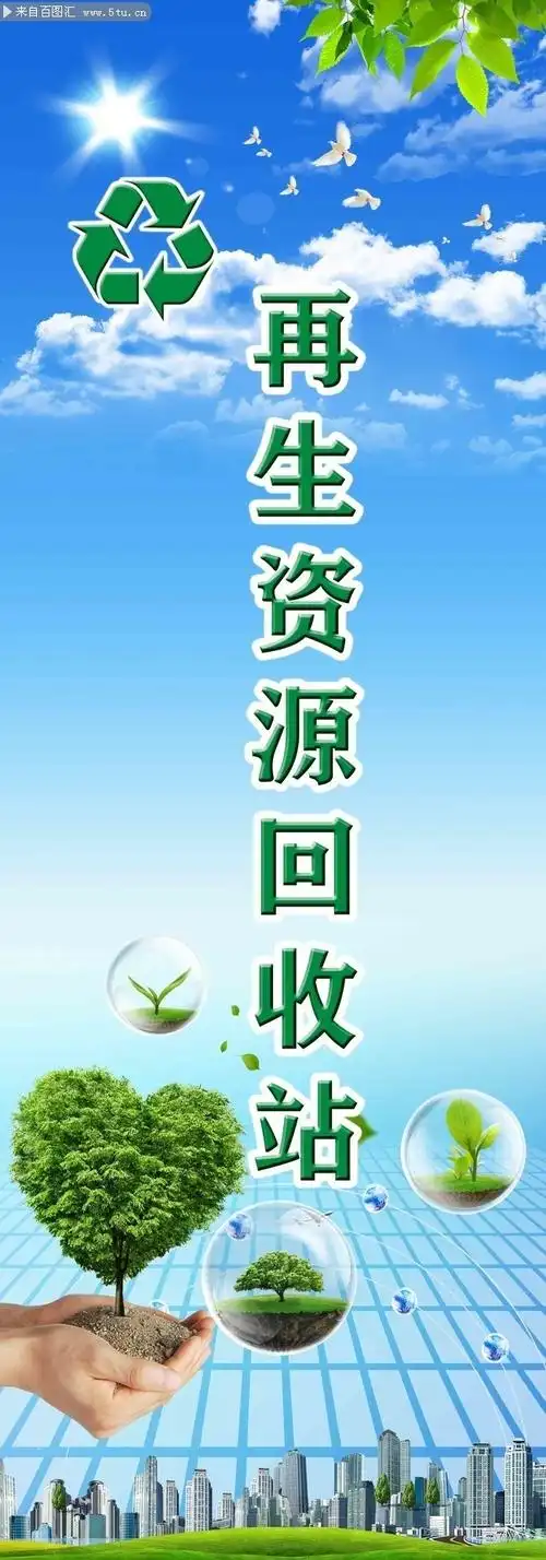 再生资源回收宣传图片