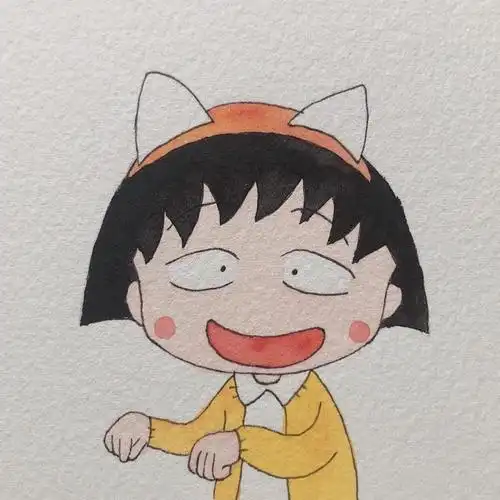 微信樱桃小丸子网红可爱卡通头像,卡通头像图片-回车桌面