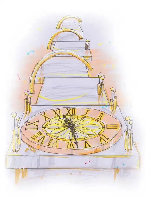 拾光——主题婚礼设计手绘稿