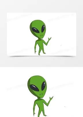 170矢量外星人与火箭70外星人图片101超可爱宇宙外星人星球插画991ufo