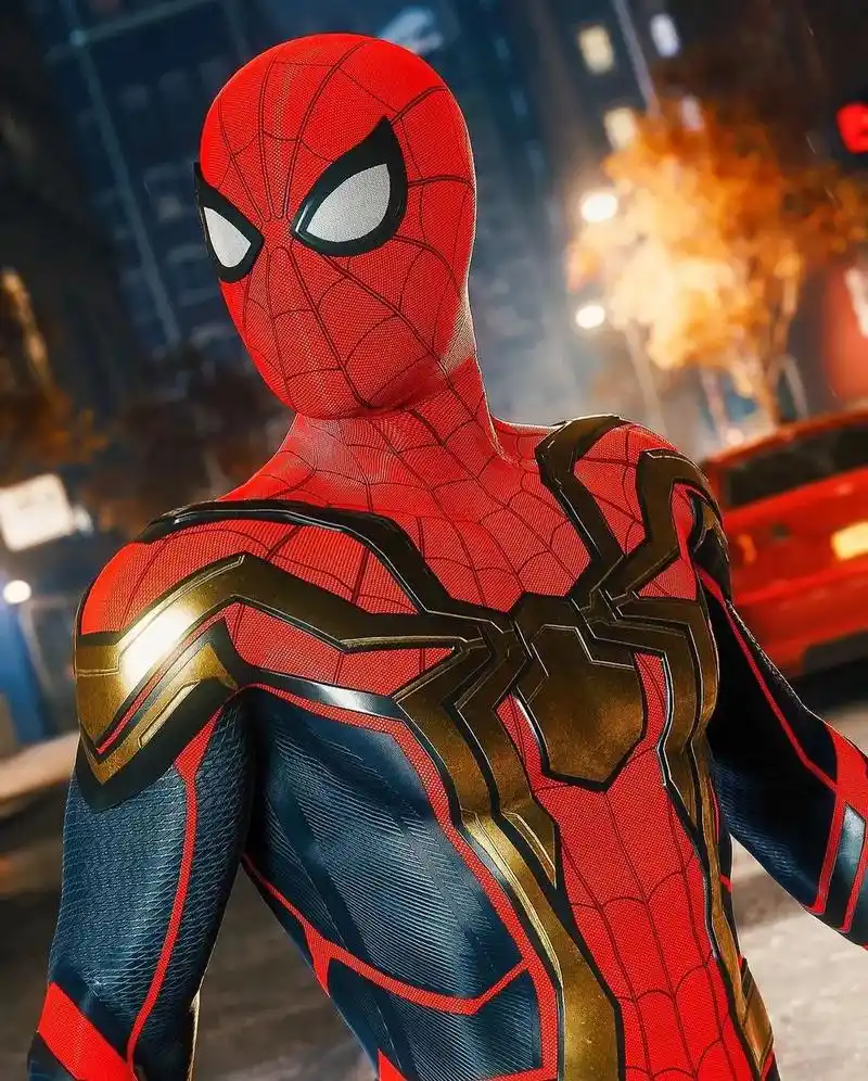 蜘蛛侠的穿搭. #送你一张壁纸 #漫威英雄 #壁纸 #蜘蛛侠 - 抖音