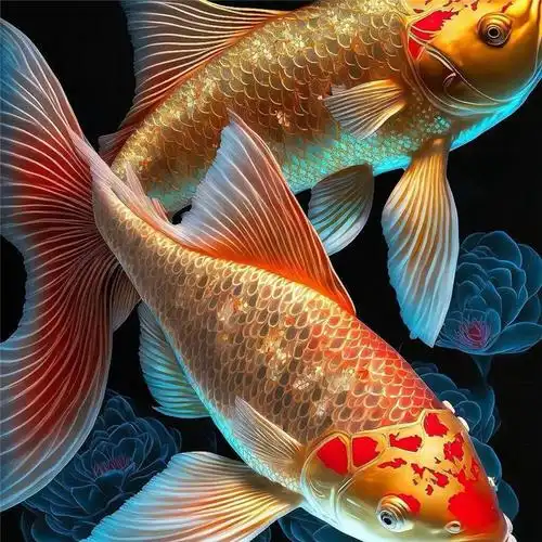 2024年锦鲤好运头像图片(14张) - 风水头像 - 头像城