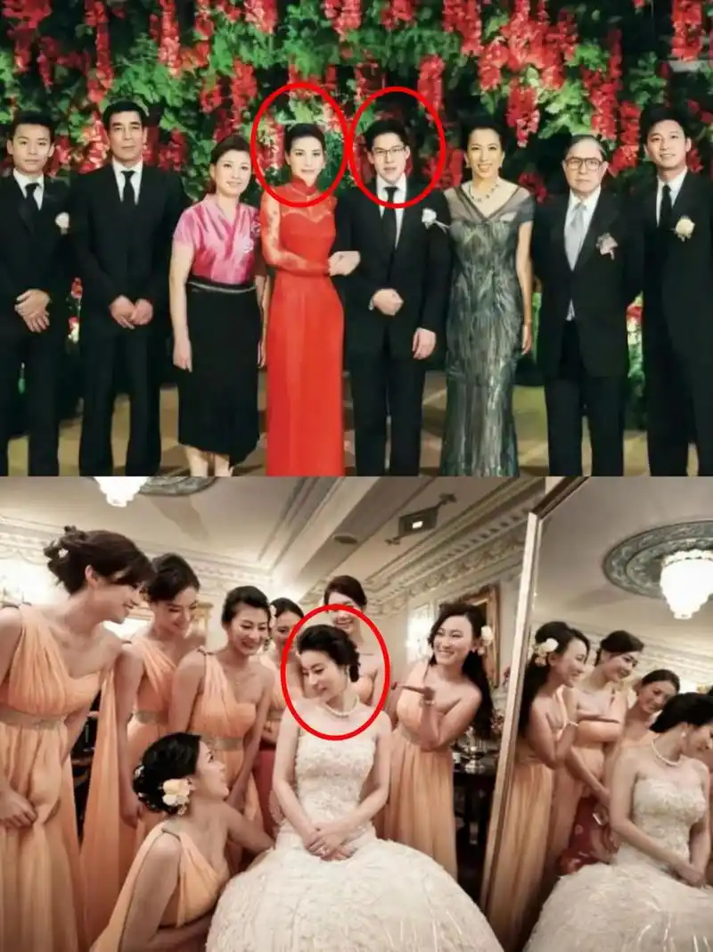 郭晶晶和结婚时的婚礼好顶啊,伴娘是吴敏霞,伴郎是霍启山,嘉宾都是