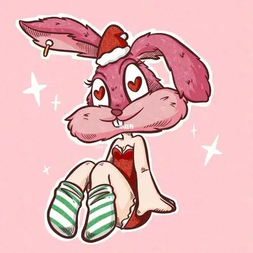 78想画性感的兔女郎画成了小可爱朋友说大概是兔八哥的女朋友#插画