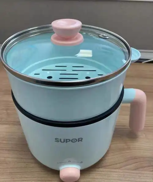 苏泊尔电煮锅宿舍学生锅多功能小电锅小功率电热火锅煮面神器家用 h12