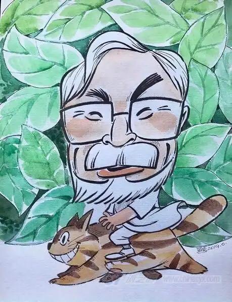 中外名人肖像漫画优秀作品系列