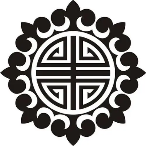 橡皮章圆形寿字