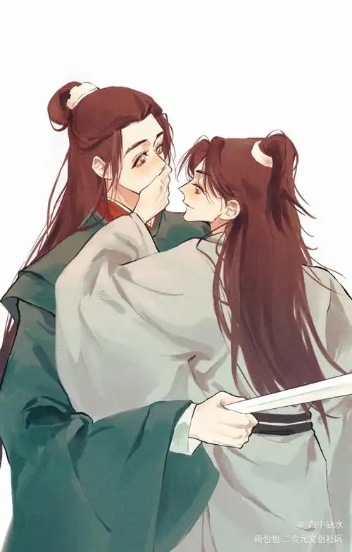 山河令浪浪钉温周绘画作品