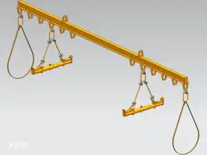 桁架吊装装置三维模型设计