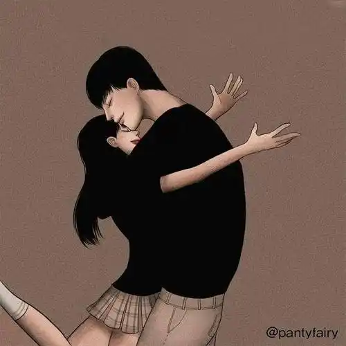 冰冷的狗粮要来啦!韩国小姐姐「情侣同居日常」插画,虐哭