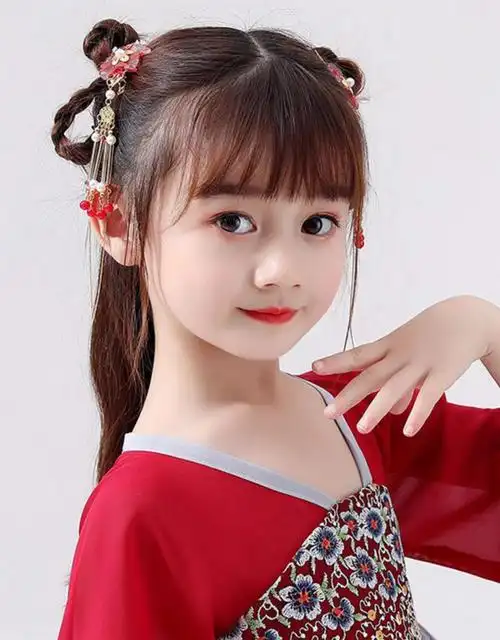 【京选】儿童刘海假发片 儿童假刘海女自然隐形空气刘海可爱女童前额