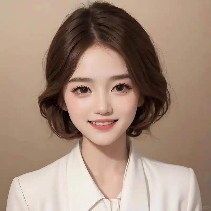 气质白色职业装女头像#可换脸#可漫改 能打动人的从来不是花言巧语