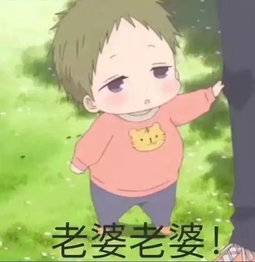 老婆老婆学园奶爸系列表情包动漫卡通表情