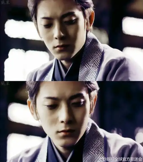 陈翔相爱穿梭千年,紫衣抚琴,魅惑众生.