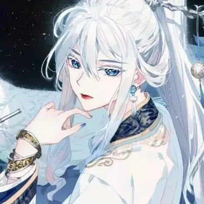 清冷古风动漫女头像,卡通头像图片-回车桌面