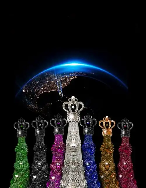 神户矿泉水 fillico日本神户矿泉水 多规格 珠宝水晶菲高丽皇冠翅膀款