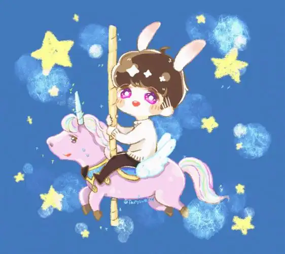 张艺兴动漫卡通手绘crtastysweety微博