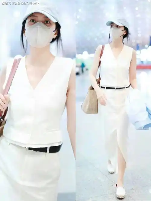 看了高圆圆8套穿搭,我悟了:裙穿长不穿短,不穿高跟鞋,也高级