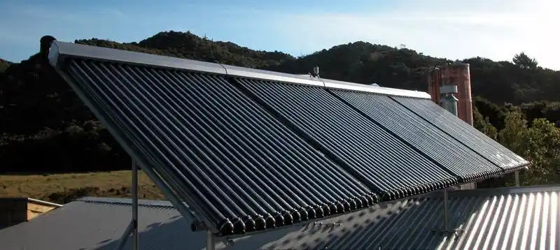 handa 20管游泳池平板加热热管集热器太阳能热水器中的太阳能热水