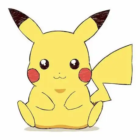 皮卡丘简笔画图片