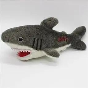 正品大鲨鱼jaws毛绒玩具公仔儿童布娃娃抱枕生日礼物玩偶男生早教