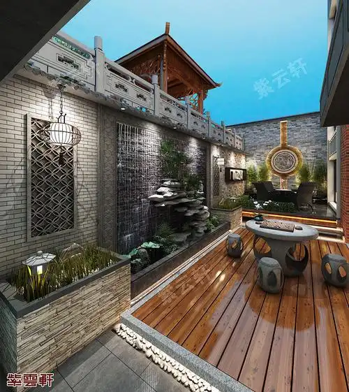 辽宁大连简约古典中式别墅设计:花格沉香总相宜