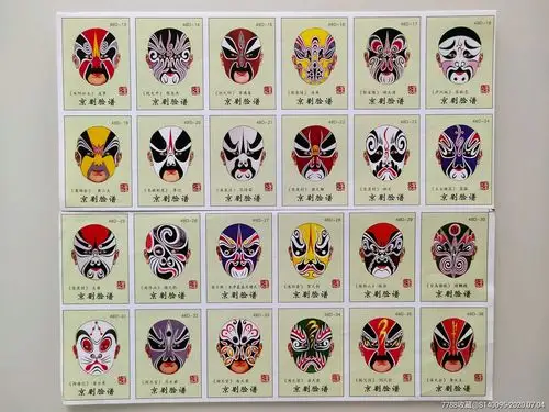 中国京剧脸谱48张