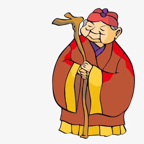 搜图123提供独家原创拿着拐杖的古代老人下载,此素材图片已被下载1次