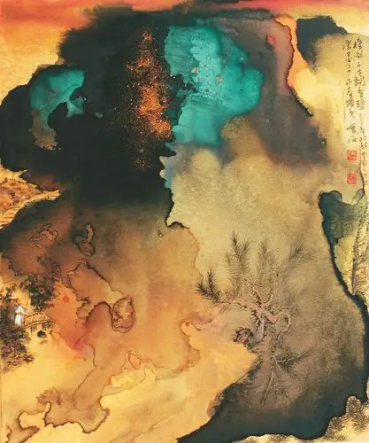 新西兰籍华人艺术家曹俊作品美的无语