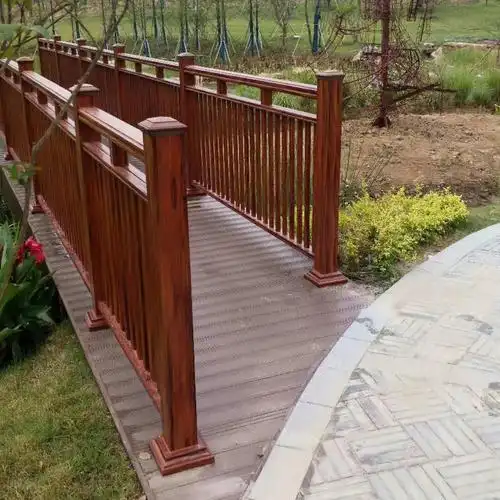 步行街隔离栏 铝合金路政栏杆 别墅围栏 小院护栏 沐荷 河北厂家生产