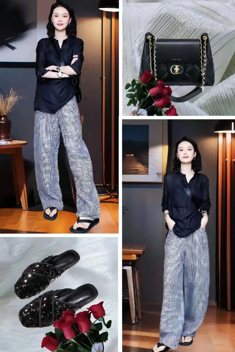 夏装搭配一整套时尚品质女装高贵上档次气质