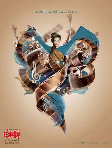 4张色彩缤纷的人物海报设计欣赏